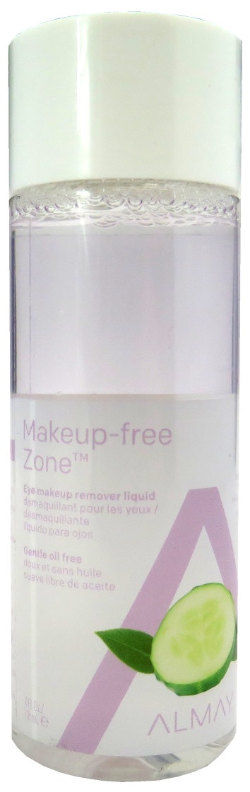 Almay Makeup-Free Zone Oil Free Eye Makeup Remover Liquid 4oz