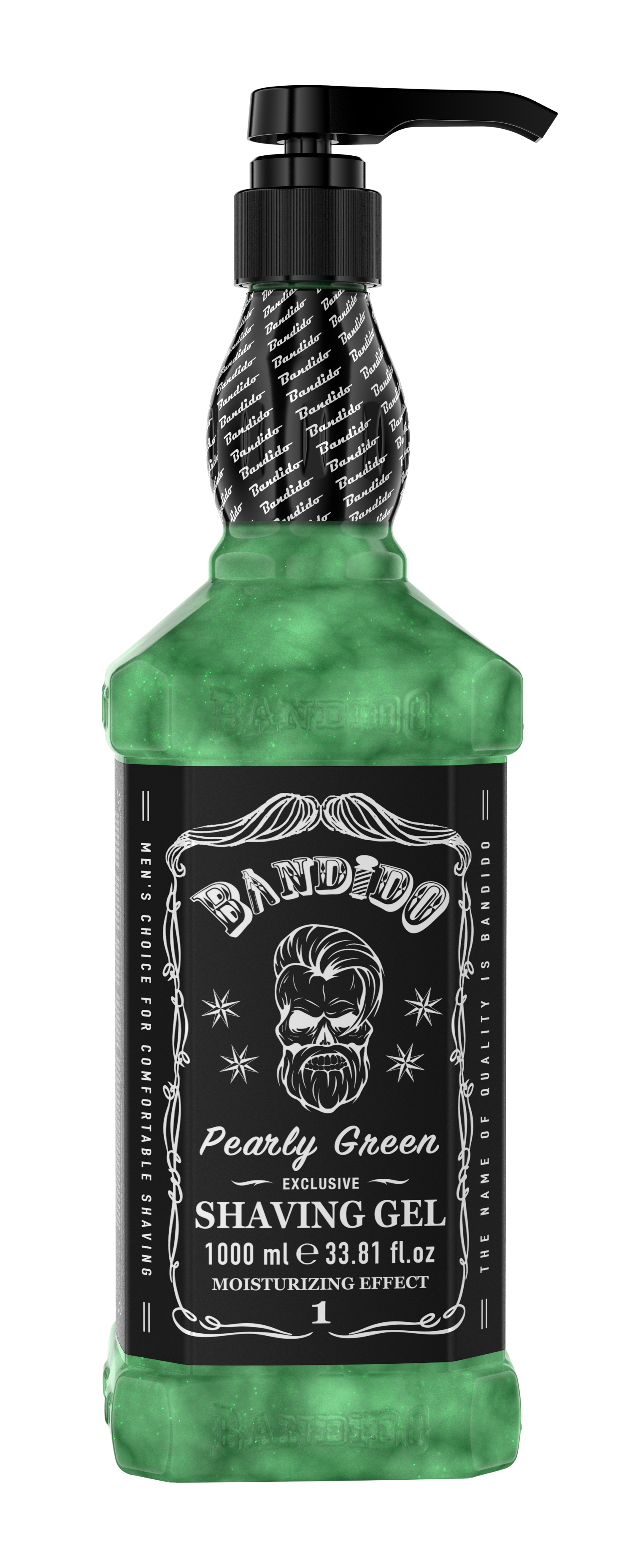 Bandido Pearly Green Shaving Gel 1000ml/33.81fl oz