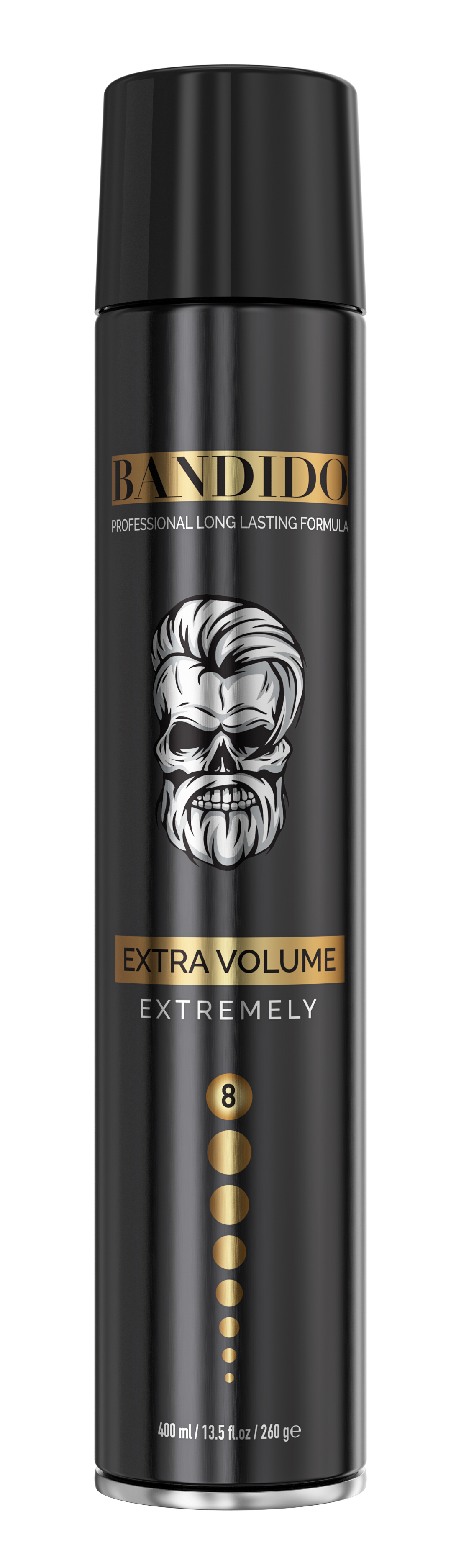 Bandido Hair Spray Extra Volume Extremely Black 400ml/13.5fl oz