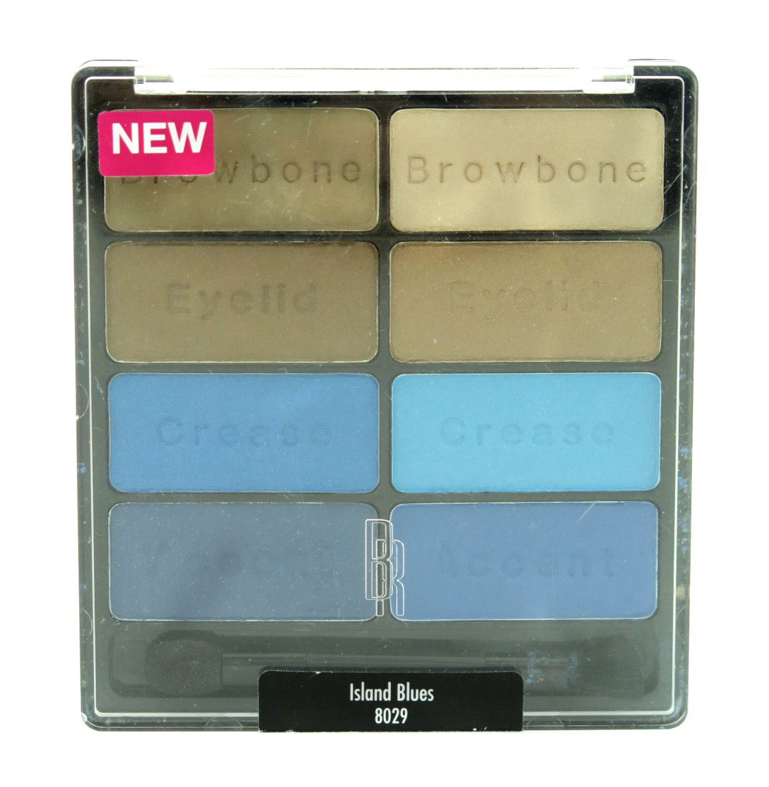 Black Radiance Eye Appeal Shadow Collection Palette - 8029 Island Blues
