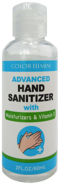 Color Element Hand Sanitizer with Moisturizers & Vitamin E - 2 oz.