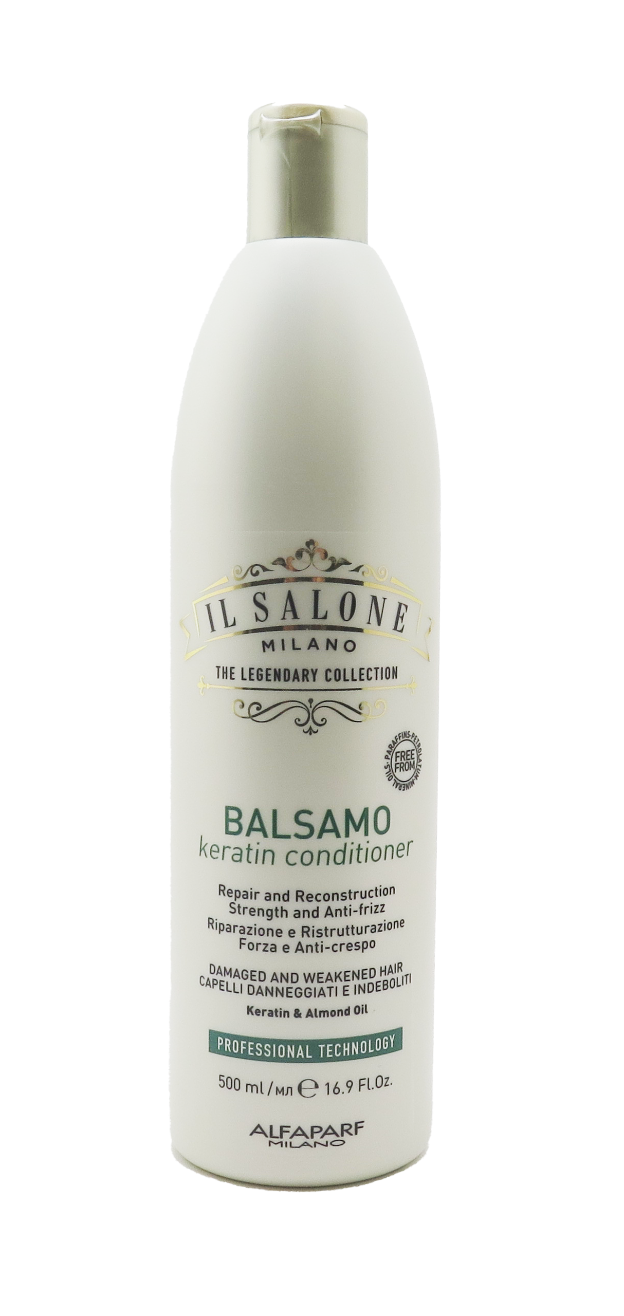 IL Salone Milano Keratin Conditioner for Damaged and Weakened Hair 500ml/16.9 fl oz