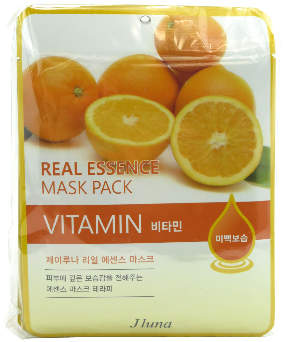 Jluna Vitamin Real Essence Mask, 10 pack