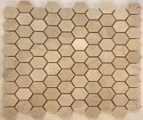 Crema Marfil  1 1/4'' Hexagon (A556)