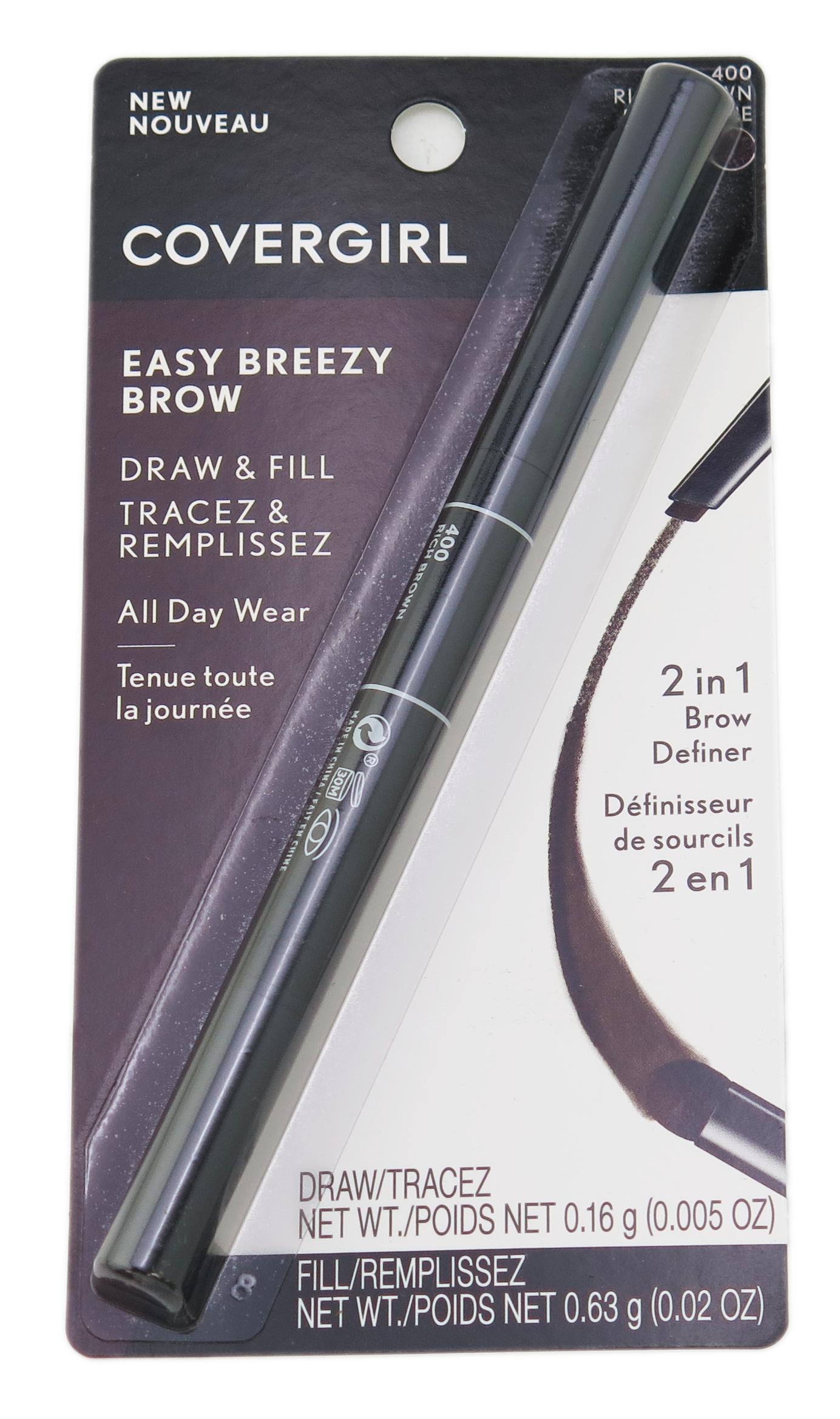 CoverGirl Easy Breezy Draw and Fill Eyebrow Pencil - Assorted