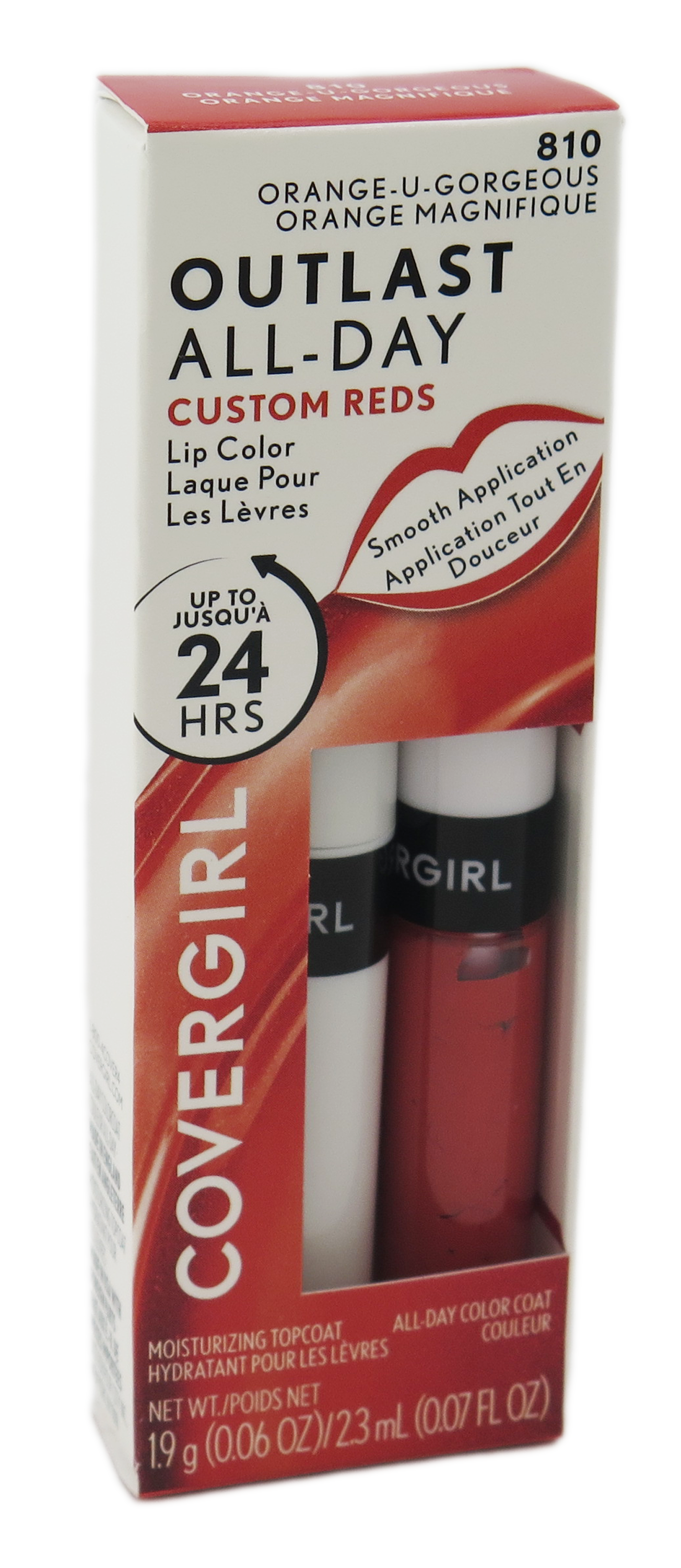 CoverGirl Outlast All-Day Lip Color Custom Reds - Assorted