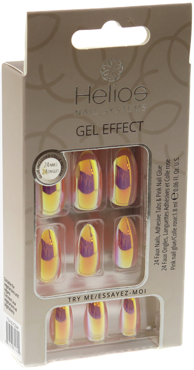 Helios Gel Effect Artificial Nails - PC0044