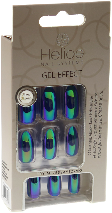 Helios Gel Effect Artificial Nails - PC0045