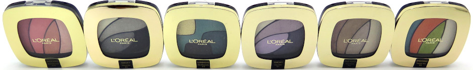 L'Oreal Color Riche Eye Shadow Quads - Assorted