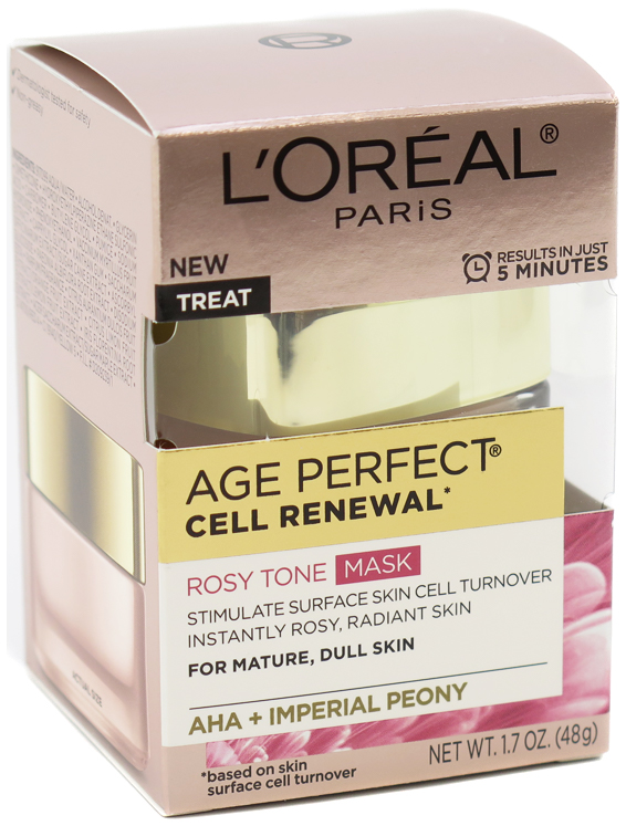 L'Oreal Paris Age Perfect Cell Renewal Rosy Tone Mask, 1.7 oz