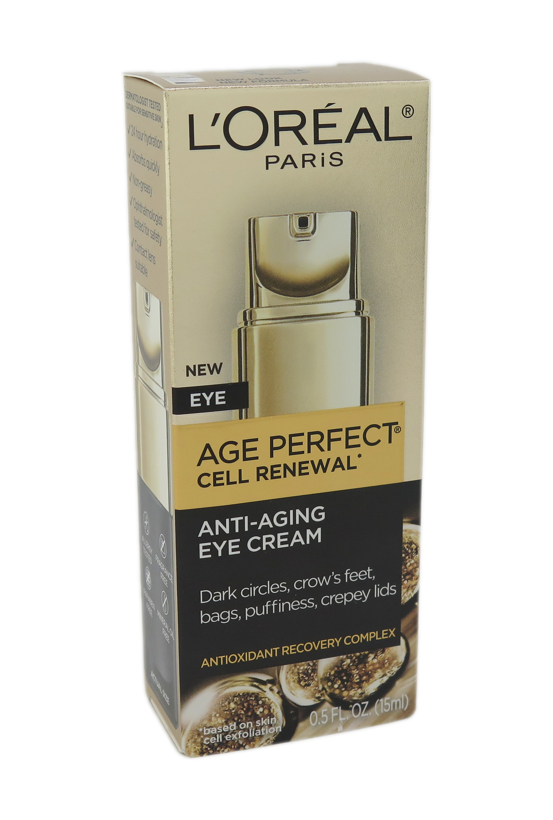 L'Oreal Paris Age Perfect Eye Renewal Eye Cream, 0.5 fl. oz.
