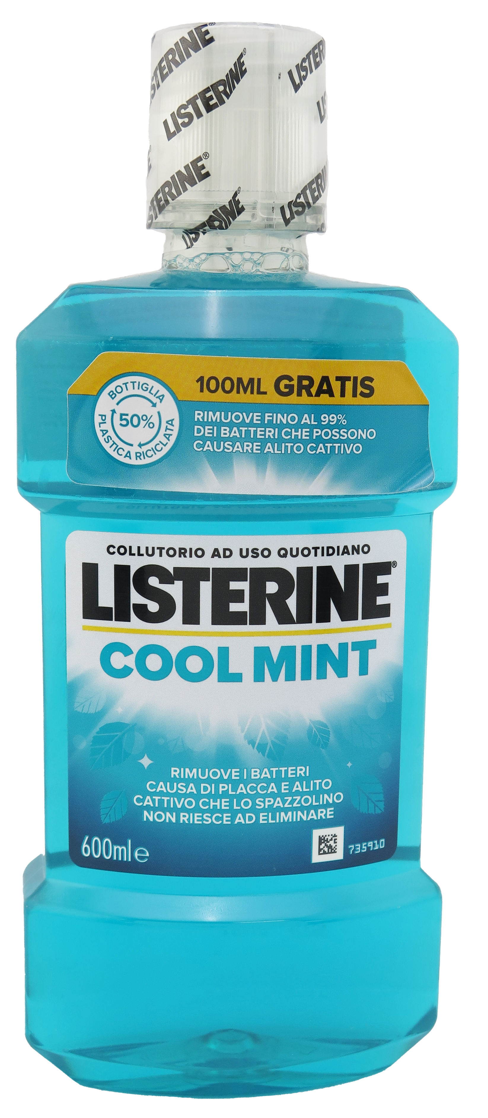 Listerine Coolmint Mouthwash 600ml/20.28oz