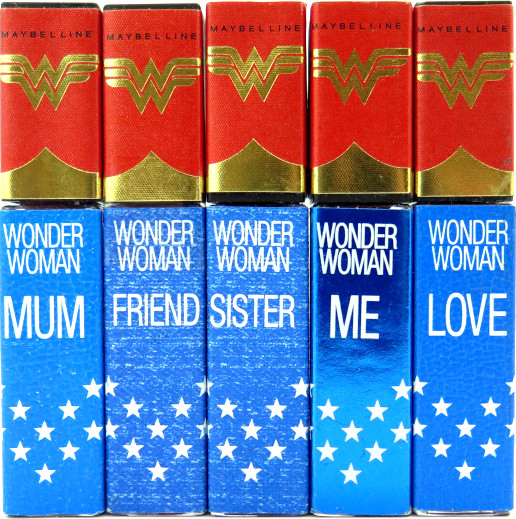 Maybelline Wonder Woman Lip Gloss - Assorted