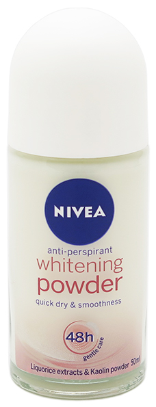 Nivea Whitening Powder Roll On Deodorant 1.69 fl oz (50ml)