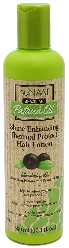 nuNAAT Brazilian Pataua Oil Shine Enchaning Thermal Protect Hair Lotion 300mL