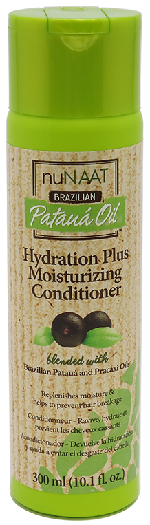 nuNAAT Brazilian Pataua Oil Hydration Plus Moisturizing Conditioner 300mL