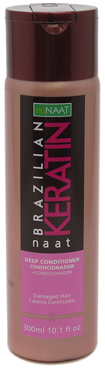 nuNaat Brazilian Keratin Deep Conditioner For Damaged Hair 10.1 fl oz 