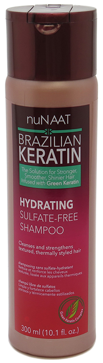 BK Hydrating Shampoo - Cleanses & Strengthens Textured, Thermally Styled Hair 10.1 fl oz 