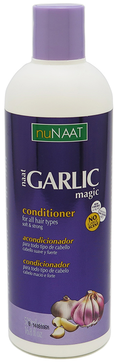 nuNaat Garlic Magic Conditioner. For All Hair Types 16.8 fl oz
