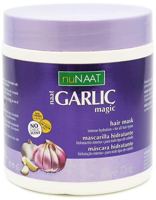  nuNaat Garlic Magic Mask Intense Hydration, For All Hair Types 17.6 oz