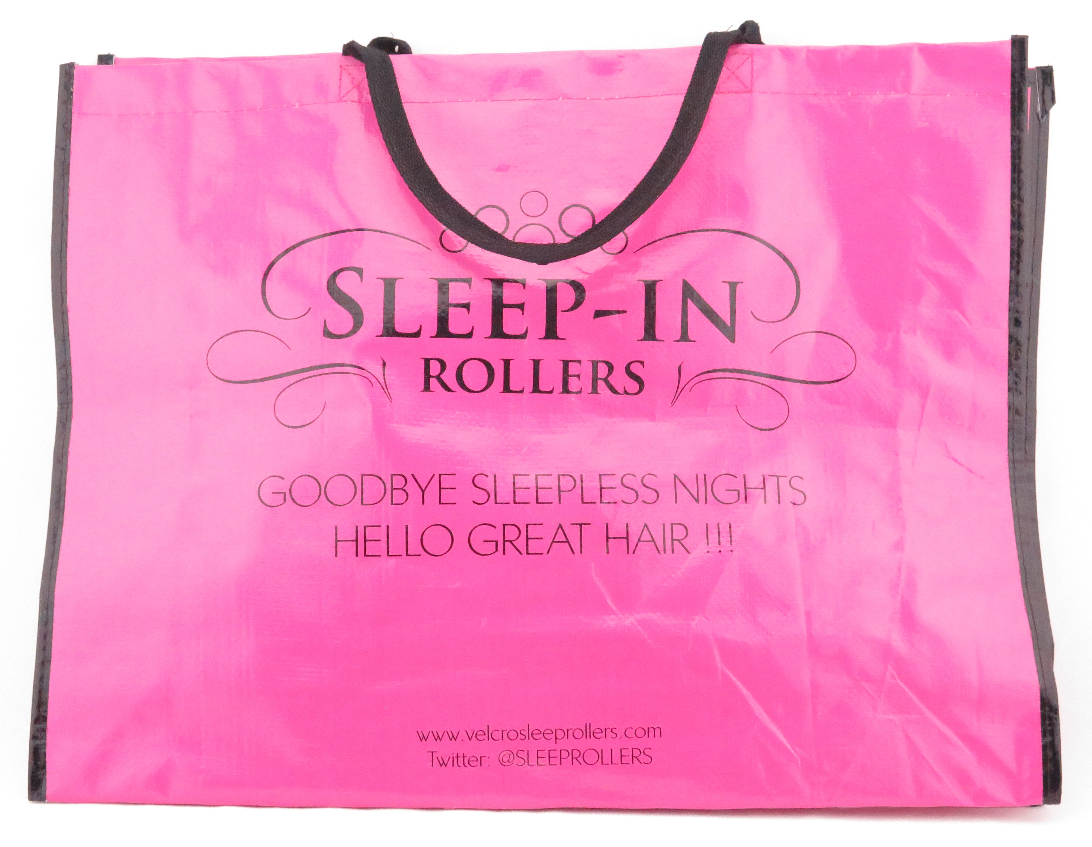 Sleep-In Rollers Durrable Pink Carrier