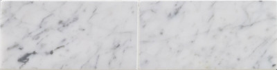 Bianco Carrara Marble Tile Polished 3" x 6" (SFD117)