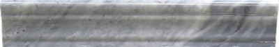 Bardiglio Marble Liner Polished Crown 2" x 12" (SFD171)