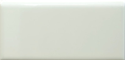 Premium Ceramic Subway Liner White Glossy Bullnose 3" x 6" (SFD217)