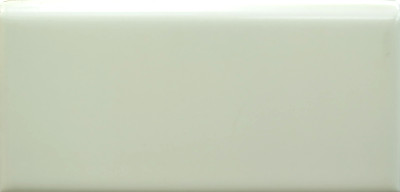 Premium Ceramic Subway Liner White Matte Bullnose 3" x 6" (SFD218)